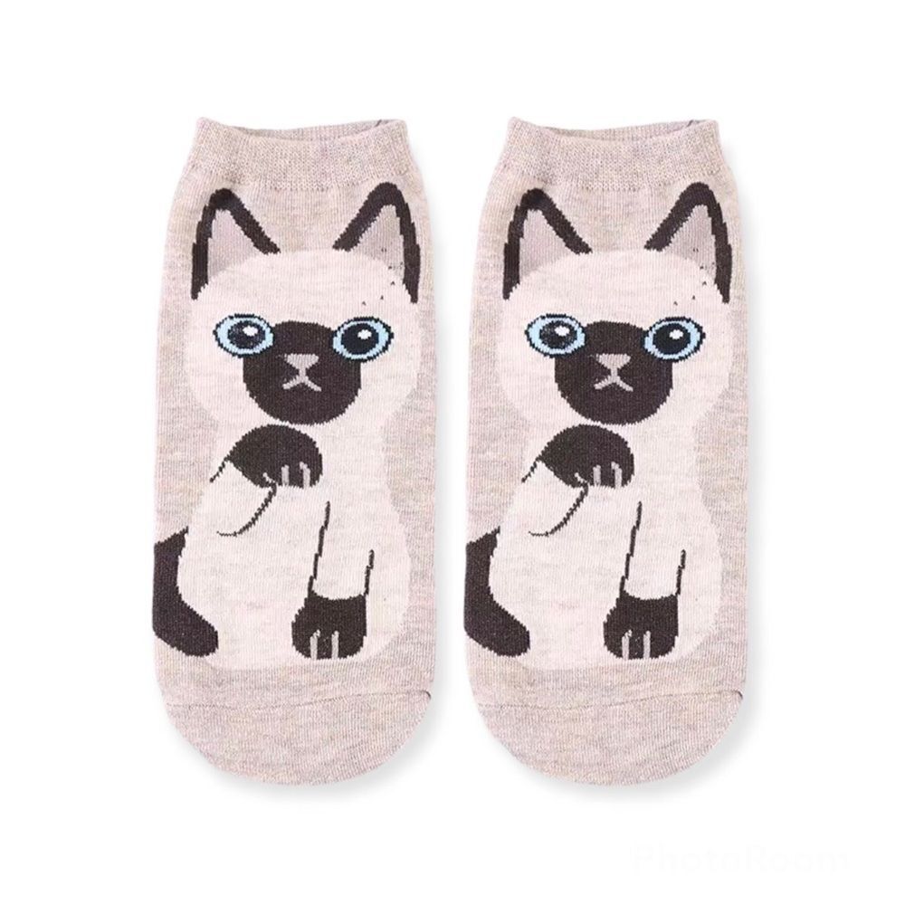 🆕Tan Cat Socks